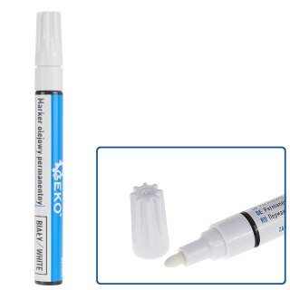 GEKO Marker olejowy permanentny biały (25/500) G29025