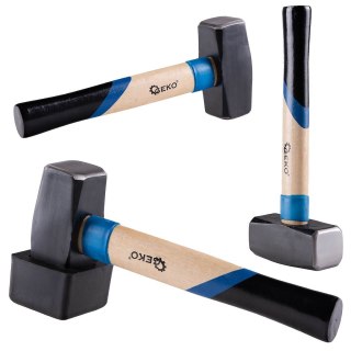 GEKO Młotek brukarski z nakładką gumową 2000g (10) G72292