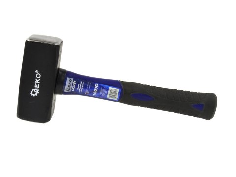 GEKO Młotek kamieniarski 1500G r.fiberglass (6/12) G72286