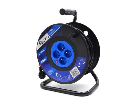 GEKO Przedłużacz elektryczny bębnowy 3x1.0mm2 40m (1) G17502