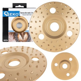GEKO Tarcza do korekcji racic i kopyt 125mm - średnioziarnista (50) G81234