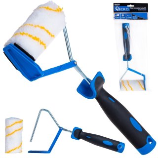 GEKO Wałek malarski z rączką 2K do malowania odcięć - poliakryl 10cm 30mm fi-6mm (50) G66319