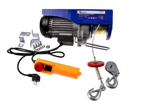GEKO Wciągarka elektryczna 300/600kg (1) G01088