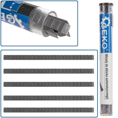 GEKO Wkłady do ołówka automatycznego 100x2mm 5szt. (500) G29003A