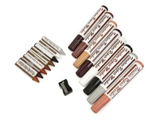 GEKO Zestaw do naprawy paneli, mebli, drewna 17el. (80) G30147