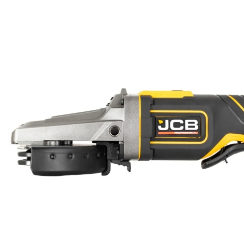 JCB Szlifierka kątowa z włącznikiem łopatkowym i płaską głowicą 125mm 18V JCB-18PFAG-125