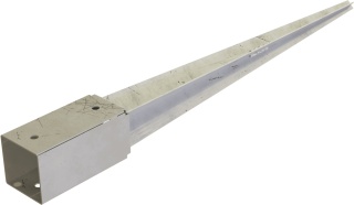 Kotwa ogrodowa wbijana 71x71x150x1,8mm, 600mm (1/-364) STALCO KOW071600