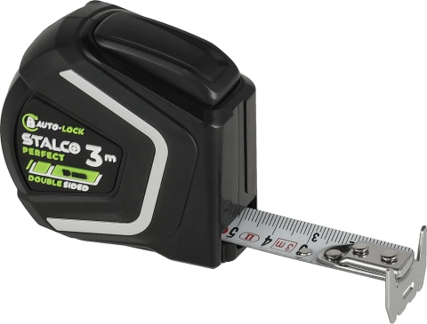 Miara zwijana 8 mx 27mm autoblokada STALCO PERFECT S010126208