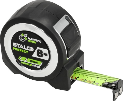 Miara zwijana zaczep magnetyczny 8mx27mm STALCO PERFECT S010126108