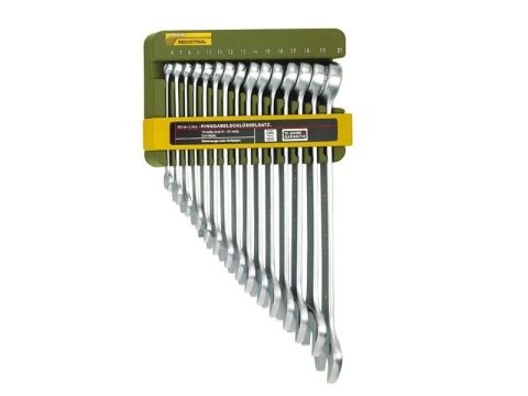 Proxxon Zestw kluczy płasko-oczkowych 15el. 6-21mm PR23821