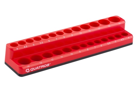 Quatros Listwa uchwyt magnetyczny na nasadki 1/4" QS50072