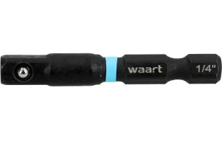 Waart Adapter udarowy do wkrętarki 1/4 hex na 1/4 kwadrat W29M944v
