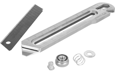 Waart Nóż z ostrzem łamanym 18mm ze stali nierdzewnej 6W1 W70P206