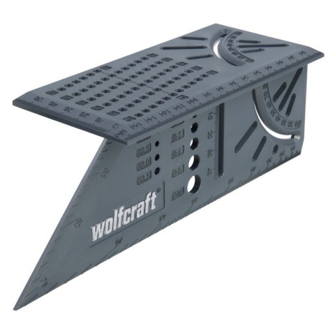 Wolfcraft Kątownik stolarski japoński 3D WF5208000