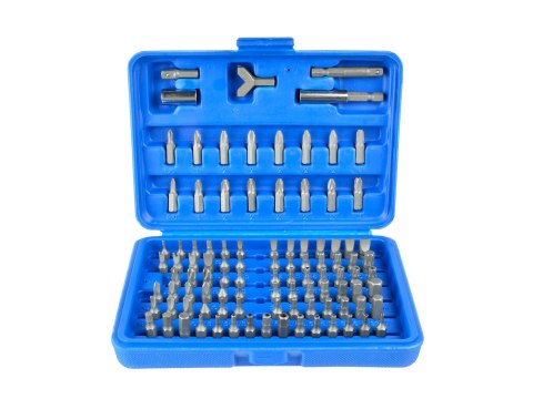 GEKO 100el. zestaw bitów do wkrętarki(20) G30060