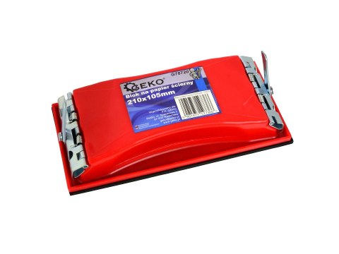 GEKO Blok na papier ścierny 210x105mm (1/80) G78720