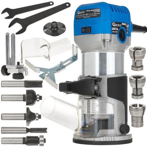 GEKO Frezarka górnowrzecionowa 710W z regulacją obrotów (6) G80736