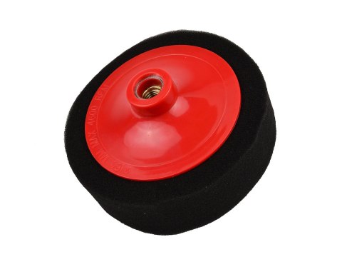 GEKO Gąbka polerska czarna 150mm x 45mm M14 (twarda) (100) G00327