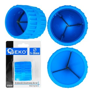 GEKO Gratownik dwustronny do rur 5-38mm (100) G15038