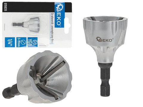 GEKO Gratownik zewnetrzny frez 3-19mm (40) G15035