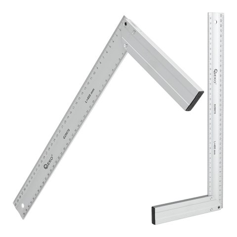 GEKO Kątownik stolarski budowlany 400mm ALU (60) G29078
