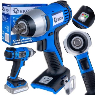 GEKO Klucz udarowy akumulatorowy 18V Li-ion 1/2" (4) G80609