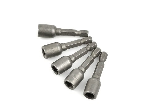 GEKO Kpl. nasadek magnetycznych do wkrętów 8mmx48mm 1/4" 5szt. (100) G15006