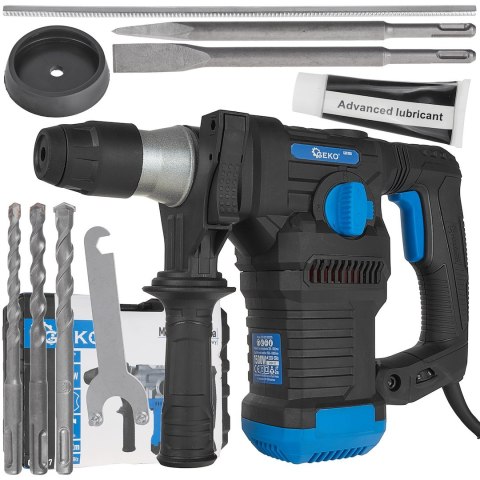 GEKO Młotowiertarka - młot udarowy 1500W 6J SDS+ /walizka/ (2) G80708