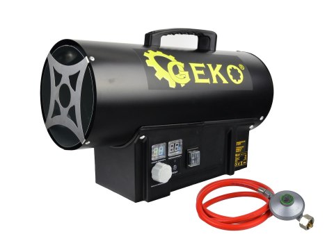 GEKO Nagrzewnica gazowa z reduktorem i termostatem 20KW (1) G80411