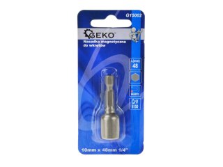 GEKO Nasadka magnetyczna do wkrętów 10mmx48mm 1/4"/typ Farmer/ (200) G15002