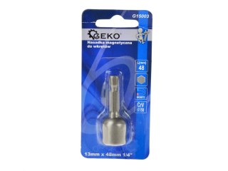 GEKO Nasadka magnetyczna do wkrętów 13mmx48mm 1/4"/typ Farmer/ (200) G15003