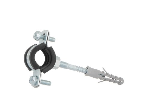GEKO Obejma metalowa z gumą do rur 3/4" 26-30mm (200) G17290