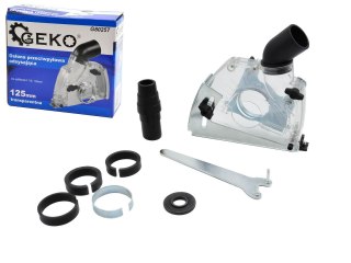 GEKO Osłona przeciwpyłowa odsysająca 125mm transparentna (20) G80257