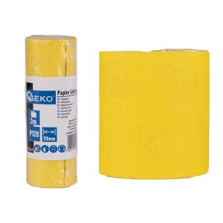 GEKO Papier ścierny - rolka 115mm x 3m P120 (100) G78445