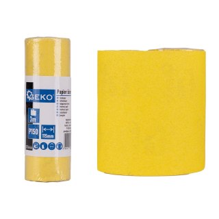 GEKO Papier ścierny - rolka 115mm x 3m P150 (100) G78446
