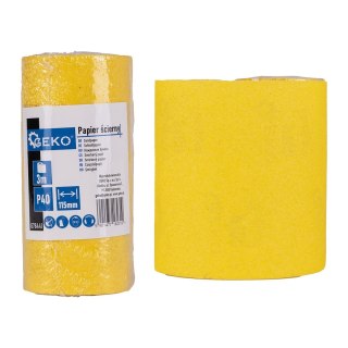 GEKO Papier ścierny - rolka 115mm x 3m P40 (100) G78441