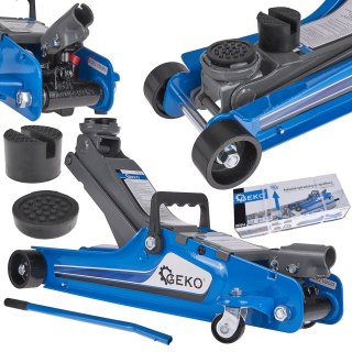 GEKO Podnośnik hydrauliczny 2,5T niskoprofilowy SMART + guma (1) G02046