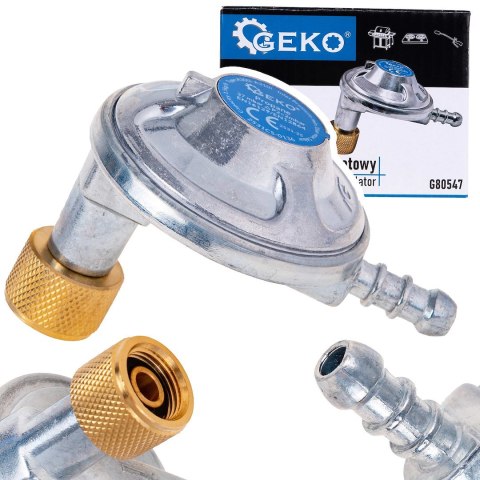 GEKO Reduktor gazowy kątowy 37mbar 1,5kg/h (50) G80547