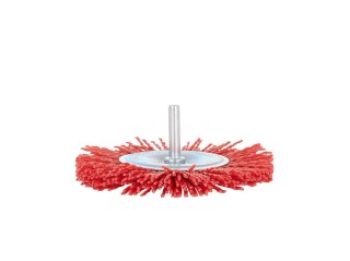 GEKO Szczotka boczna nylon trzpień 100mm (100) G00715