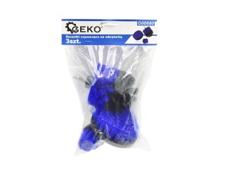 GEKO Szczotki czyszczące na wkrętarkę 3szt. (75) G00880