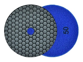 GEKO Tarcza polerska do szlifowania gresu na sucho 125mm GR50 (5/25/250) G78937