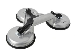 GEKO Uchwyt-Przyssawka do szyb 3x115mm Aluminium (16) G02455