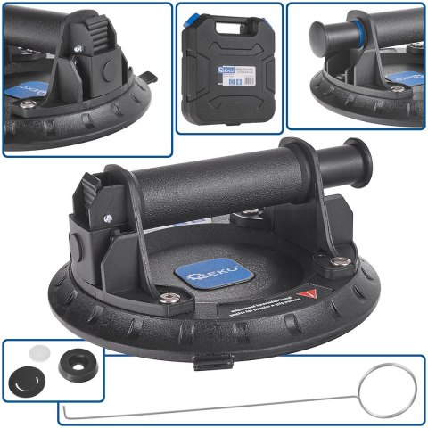 GEKO Uchwyt-Przyssawka próżniowa do szyb 200mm 150kg (10) G02456