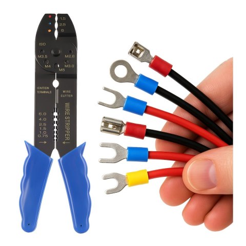 GEKO Zaciskarka do konektorów nieizolowanych 8" (50) G01771