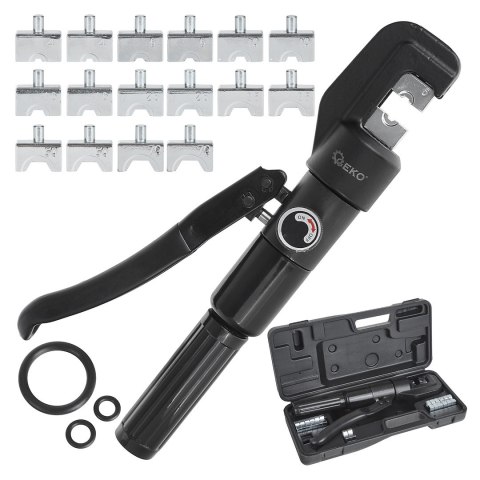 GEKO Zaciskarka hydrauliczna do kabli 6T 4-70mm2 (5) G00899