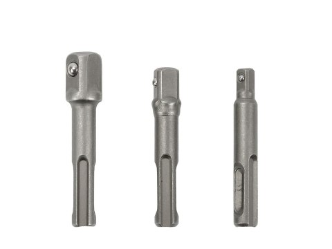 GEKO Zestaw adapterów SDS PLUS do nasadek 3el. (100) G40054