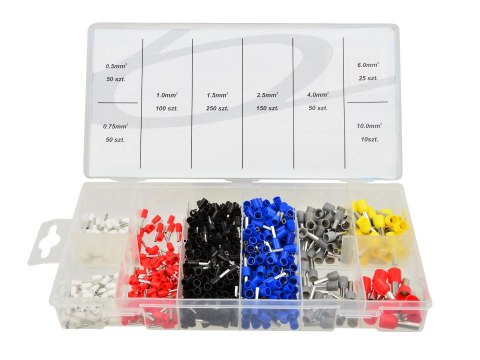 GEKO Zestaw końcówek i konektorów kablowych 685szt(20) G02815