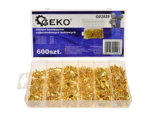 GEKO Zestaw konektorów samochodowych kablowych 600szt.(20) G02829