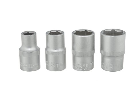 GEKO 4el.kpl.nasadek 1/2"(10-13-17-19mm) (20) G10163