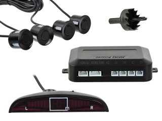 GEKO Czujnik parkowania - cofania z wyświetlaczem + 4 sensory (40) G02336